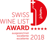 Swiss Wine List Award 2018